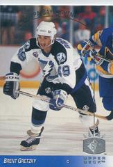 Brent Gretzky #150 Hockey Cards 1993 Upper Deck SP Prices