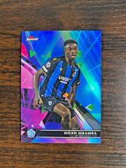 Noah Mbamba [Blue, Aqua Vaporwave] Soccer Cards 2021 Topps Finest UEFA Champions League Prices