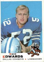 Dave Edwards #210 Football Cards 1969 Topps Prices