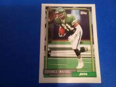 Terance Mathis Football Cards 1992 Topps Prices