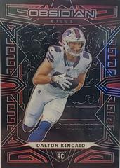 Dalton Kincaid [Red Electric Etch] #108 Football Cards 2023 Panini Obsidian Prices