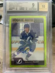 Brayden Point Hockey Cards 2016 O-Pee-Chee Platinum Rookie Autographs Prices