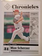 Max Scherzer Baseball Cards 2020 Panini Chronicles Prices