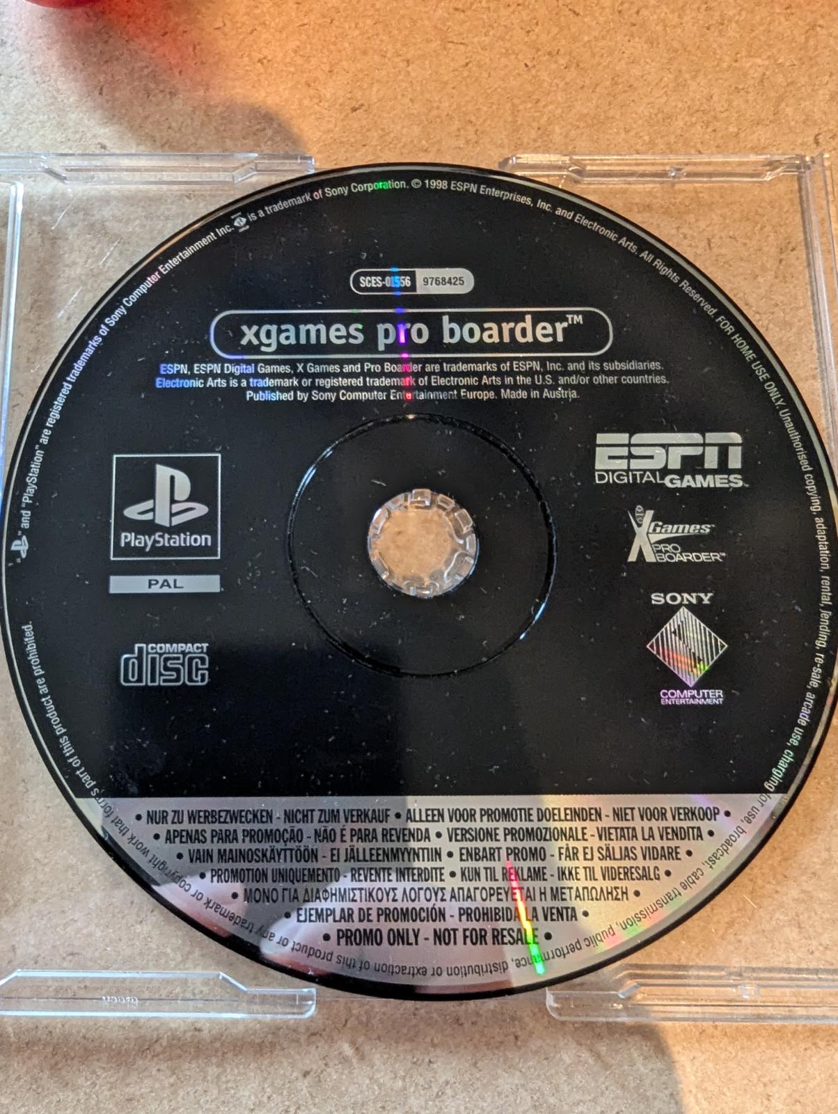 Xgames Pro Boarder [Promo Not For Resale] PAL Playstation