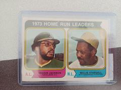Home Run Leaders [R. Jackson, W. Stargell] #202 Baseball Cards 1974 O Pee Chee Prices