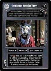 Nute Gunray, Neimoidian Viceroy [Limited] Star Wars CCG Theed Palace Prices