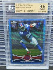 David Wilson #BW189 Football Cards 2012 Topps Chrome Blue Wave Refractor Prices