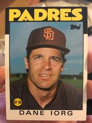 Dane Iorg #49T Baseball Cards 1986 Topps Traded Prices