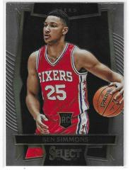 Ben Simmons #60 Basketball Cards 2016 Panini Select Prices