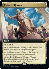 Plaza of Heroes [Extended Art] #421 Magic Dominaria United Prices