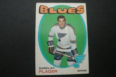 Barclay Plager #66 Hockey Cards 1971 O-Pee-Chee Prices