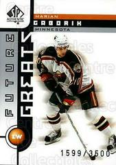 Marian Gaborik Hockey Cards 2001 SP Authentic Prices