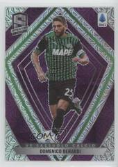 Domenico Berardi [Purple Mojo] Soccer Cards 2020 Panini Chronicles Spectra Serie A Prices