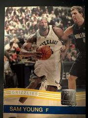 Sam Young #94 Basketball Cards 2010 Donruss Prices
