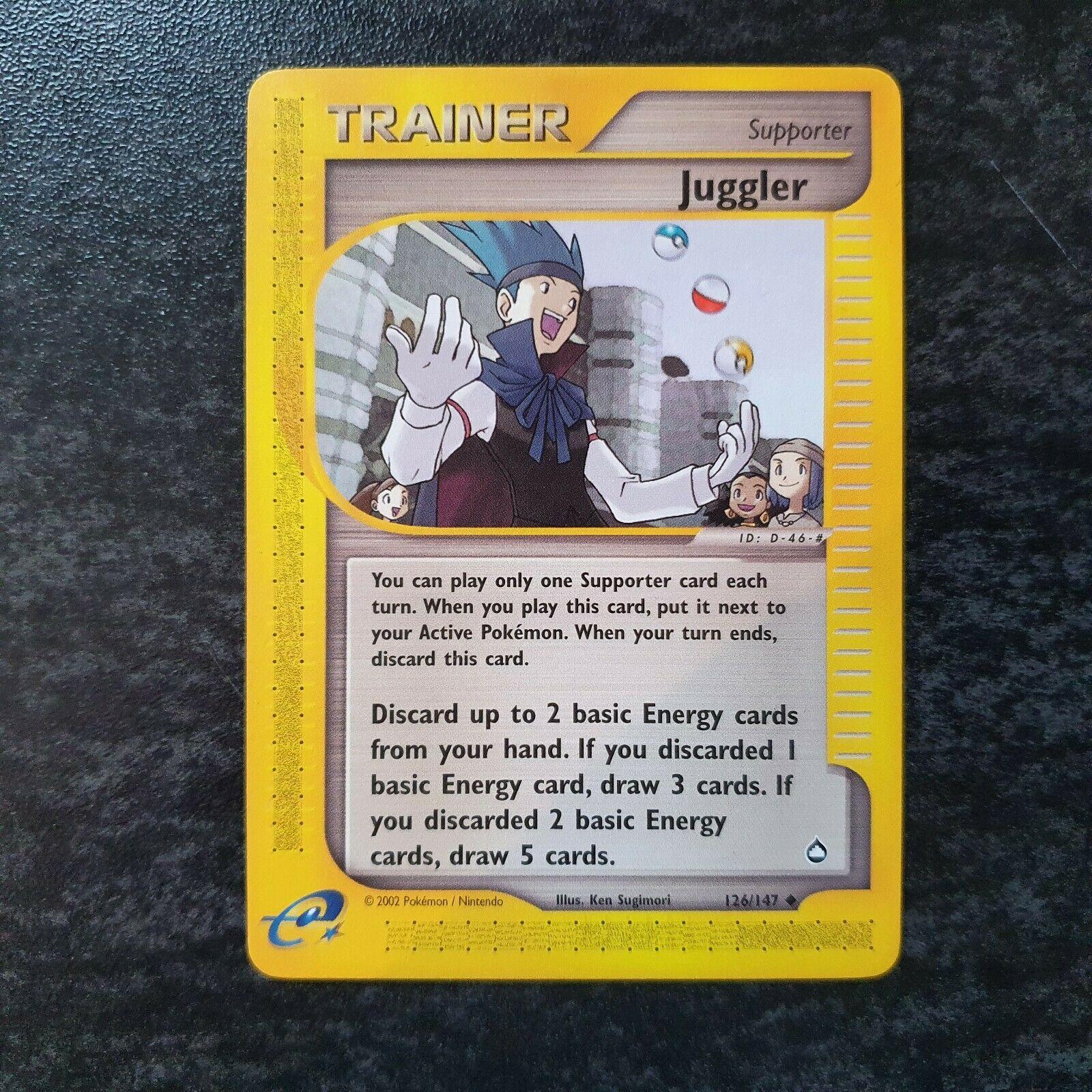 Juggler 126 Prices Pokemon Aquapolis Pokemon Cards