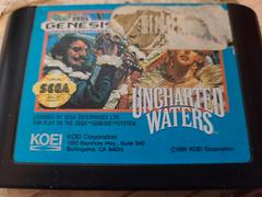 Cartridge (Front) | Uncharted Waters Sega Genesis