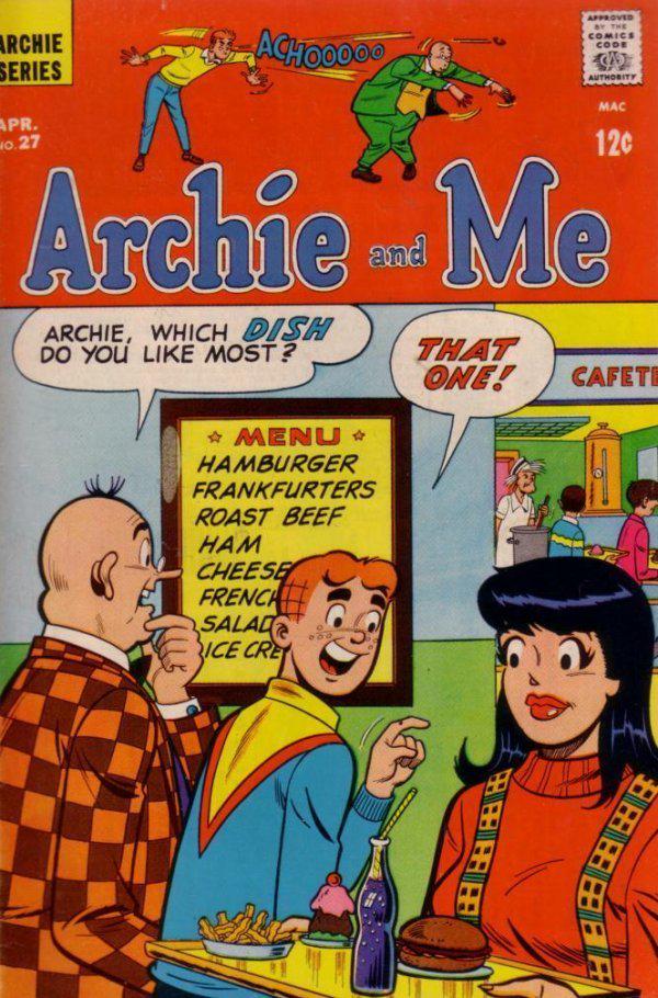 Archie and Me #27 (1969) Comic Books Archie and Me