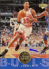 Scottie Pippen [Electric Court Gold] #167 Basketball Cards 1995 Upper Deck Prices