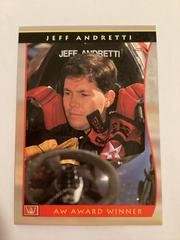 Jeff Andretti [AW award winner] #47 Racing Cards 1992 All World Prices