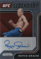 Royce Gracie Ufc Cards 2022 Panini Prizm UFC Legendary Signatures Prices