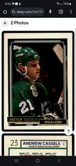 Andrew Cassels Hockey Cards 1992 Topps Prices