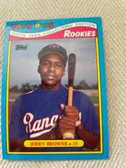 Jerry Browne Baseball Cards 1988 Topps Toys R US Rookies Prices