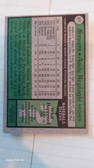 Back  | Andy Replogle Baseball Cards 1979 Topps