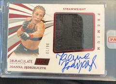 Joanna Jedrzejczyk Ufc Cards 2021 Panini Immaculate UFC Memorabilia Autographs Prices