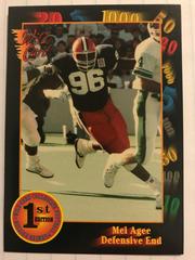 Mel Agee #29 Football Cards 1991 Wild Card College Draft Picks Prices