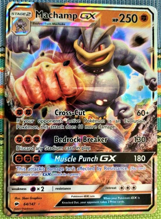 Machamp GX #64 Prices | Pokemon Burning Shadows | Pokemon Cards