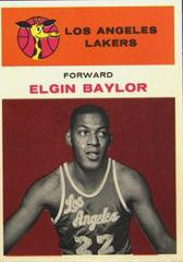 Elgin Baylor #3 Basketball Cards 1961 Fleer Prices