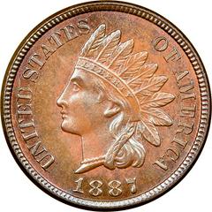 1887 [PROOF] Coins Indian Head Penny Prices