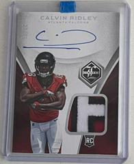 Calvin Ridley [Patch, Auto] #106 Football Cards 2018 Panini Limited Prices