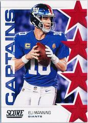 Eli Manning Football Cards 2019 Panini Score Captains Prices