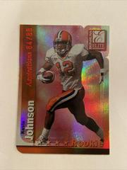Kevin Johnson [Aspirations] Football Cards 1999 Panini Donruss Elite Prices