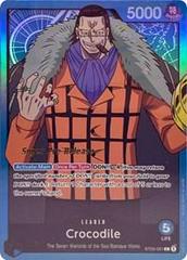 Crocodile [Super Pre-release] ST03-001 One Piece Starter Deck 3: The Seven Warlords of the Sea Prices