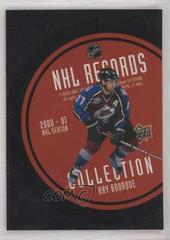 Ray Bourque Hockey Cards 2021 Upper Deck Record Collections Prices