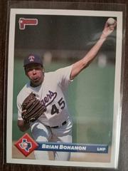 Brian Bohanon #27 Baseball Cards 1993 Donruss Prices