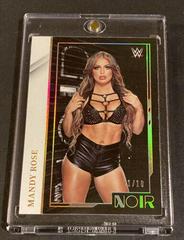 Mandy Rose [Gold] Wrestling Cards 2022 Panini Chronicles WWE Noir Prices