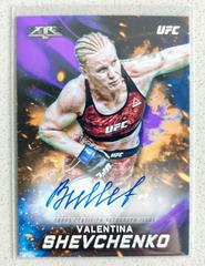 Valentina Shevchenko [Purple] #FA-VS Ufc Cards 2019 Topps UFC Knockout Fire Autographs Prices