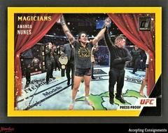 Amanda Nunes [Press Proof] #6 Ufc Cards 2022 Panini Donruss UFC Magicians Prices