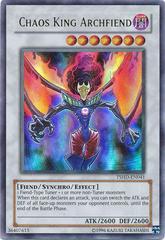 Chaos King Archfiend YuGiOh The Shining Darkness Prices