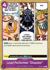 Lead Performer Disaster ST04-014 One Piece Starter Deck 4: Animal Kingdom Pirates Prices