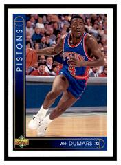 Joe Dumars #42 Basketball Cards 1993 Upper Deck Prices