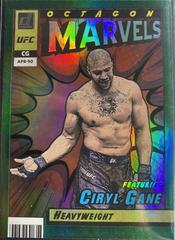 Ciryl Gane [Green] Ufc Cards 2022 Panini Donruss UFC Octagon Marvels Prices