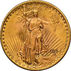 1914 Coins Saint-Gaudens Gold Double Eagle Prices