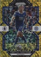 Timothy Castagne [Breakaway Gold] #101 Soccer Cards 2022 Panini Prizm Premier League Prices
