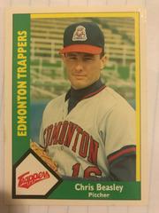 Chris Beasley Baseball Cards 1990 CMC Edmonton Trappers Prices