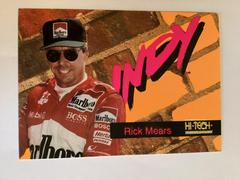 Rick Mears #61 Racing Cards 1993 Hi Tech Prices