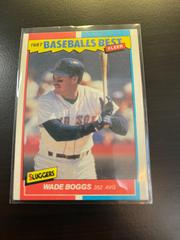 Wade Boggs #4/44 Baseball Cards 1987 Fleer Baseball's Best Prices